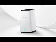Charger et lire la vidéo dans la visionneuse de la Galerie, ZyXEL FWA510 Nebula 5G NR Routeur intérieur 2xRJ45 2,5G 1xUSB 3.0 4 ports TS9 pour antenne externe