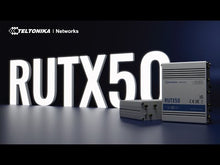 Charger et lire la vidéo dans la visionneuse de la Galerie, Teltonika RUTX50 Routeur 5G Industriel Double SIM WiFi AC 4 ports LAN Gigabit 1 WAN