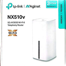 Charger l'image dans la galerie, TP-Link NX510v Routeur 5G WiFi Mesh 3 x RJ45 RJ11 WiFi 6 AX3000