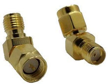 Charger l'image dans la galerie, Adaptateur SMA mâle Angle Diagonale 45 degrés vers SMA Femelle pour routeur 4G LTE 5G rallonge câble