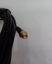 Charger l'image dans la galerie, SMA Femelle à SMA Mâle Rallonge Câble 2 x 5m ALSR200 Noir pour antenne Externe et routeur 4G LTE 5G MIMO