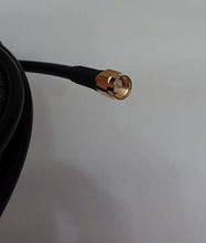 Charger l'image dans la galerie, SMA Femelle à SMA Mâle Rallonge Câble 2 x 5m ALSR200 Noir pour antenne Externe et routeur 4G LTE 5G MIMO