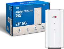 Charger l&#39;image dans la galerie, ZTE G5 MC8520B 5G CPE WiFi 7 Gigabit RJ11 2 TS9 pour antenne externe

