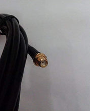 Charger l&#39;image dans la galerie, SMA Femelle à SMA Mâle Rallonge Câble 2 x 20m ALSR200 Noir pour antenne Externe et routeur 4G LTE 5G MIMO
